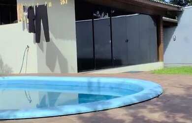 Imagem 8: Sítio, cabana, piscina, salão festa, frutíferas,1km asfalto Sapiranga