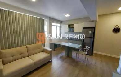 Imagem: O apartamento possui 1 Dormitório, 1 Banheiro, 45m² de Área