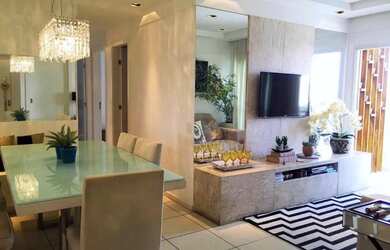 Imagem: O apartamento possui 3 Dormitórios, 3 Banheiros, 2 Vagas na