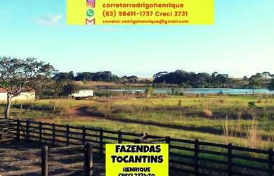 Imagem 1: Fazenda Araguacema. 145.200m² de Área