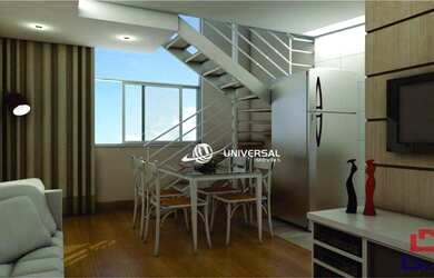 Imagem 4: Cobertura com 2 quartos, 81 m² - venda por R$ 297.000 ou aluguel por...