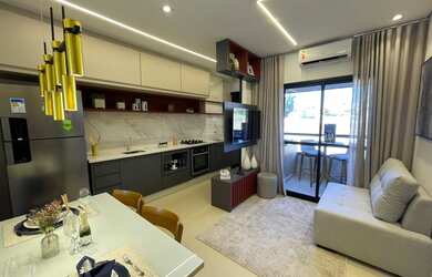 Imagem 1: Apartamento tipo Studio a venda em Atibaia. Lançamento Trenza Verano no Atibaia Jardim