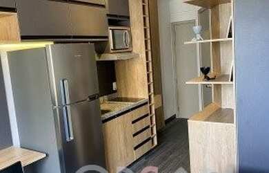 Imagem: O apartamento possui 1 Dormitório, 1 Banheiro, 18m² de Área