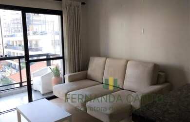 Imagem: O apartamento possui 1 Dormitório, 1 Banheiro, 1 Vaga na garagem