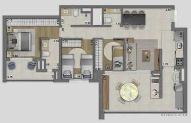 Imagem 15: APARTAMENTO RESIDENCIAL em São Paulo - SP, Brooklin Paulista