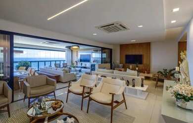 Imagem: O apartamento possui 4 Dormitórios, 5 Banheiros, 5 Vagas na