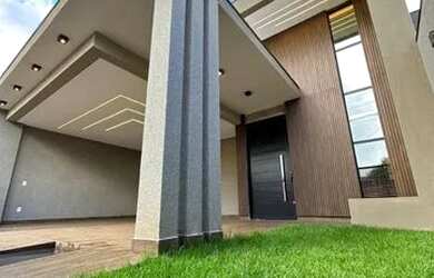 Imagem: A casa em condomínio possui 4 Dormitórios, 5 Banheiros, 4