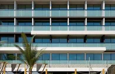 Imagem: O apartamento possui 1 Dormitório, 1 Banheiro, 1 Vaga na garagem