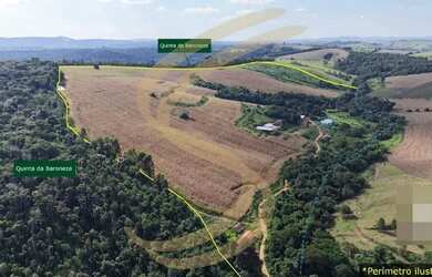 Imagem: O terreno possui 384.000m² de Área e está localizado em