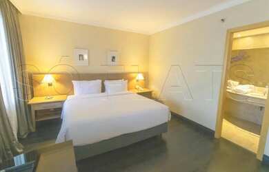 Imagem: O studio possui 1 Dormitório, 1 Banheiro, 1 Vaga na garagem