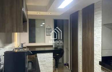 Imagem: O apartamento possui 3 Dormitórios, 2 Banheiros, 1 Vaga na