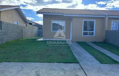 Imagem: A casa em condomínio possui 3 Dormitórios, 1 Banheiro, 1 Vaga