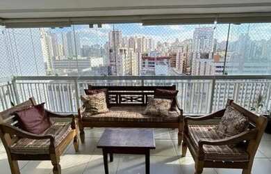 Imagem: O apartamento possui 4 Dormitórios, 5 Banheiros, 3 Vagas na