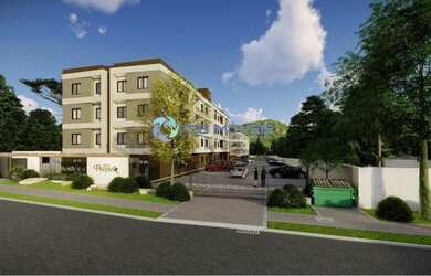 Imagem: O apartamento possui 2 Dormitórios, 1 Banheiro, 1 Vaga na garagem