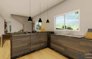 Imagem: A casa possui 3 Dormitórios, 4 Banheiros, 2 Vagas na garagem