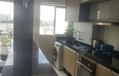 Imagem: O apartamento possui 2 Dormitórios, 2 Banheiros, 2 Vagas na