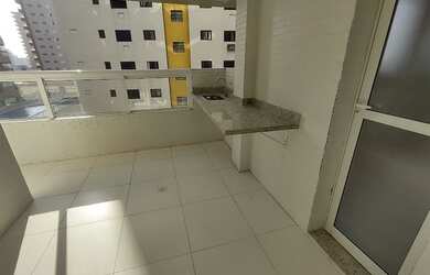 Imagem 2: Apartamento Novo Sacada Gourmet Lazer 2 Quartos Suítes na Quadra da Praia Aceita Parcelame