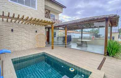 Imagem 2: Casa em Condomínio 205m² em Barreirinhas Área Gourmet de Vidro 04 Suítes MKT**04*TR93040