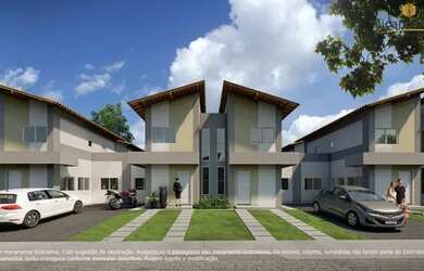 Imagem: A casa em condomínio à venda possui 2 Dormitórios, 2 Banheiros