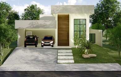 Imagem: A casa em condomínio possui 3 Dormitórios, 4 Banheiros, 4