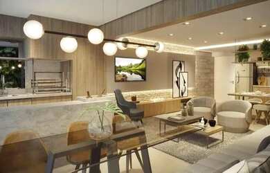 Imagem: O apartamento possui 2 Dormitórios, 2 Banheiros, 2 Vagas na