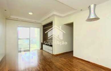 Imagem: O apartamento possui 3 Dormitórios, 2 Banheiros, 2 Vagas na