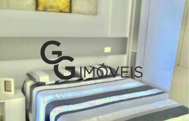 Imagem: O apartamento possui 1 Dormitório, 1 Banheiro, 1 Vaga na garagem