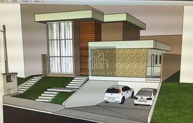 Imagem: A casa possui 3 Dormitórios, 5 Banheiros, 4 Vagas na garagem