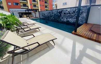 Imagem: O apartamento possui 3 Dormitórios, 3 Banheiros, 2 Vagas na