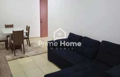 Imagem: O apartamento possui 1 Dormitório, 1 Banheiro, 1 Vaga na garagem