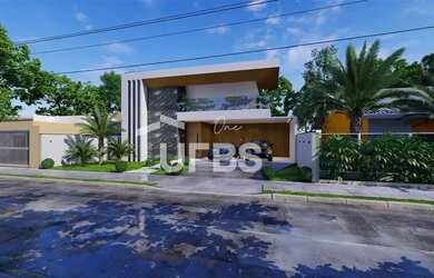 Imagem 1: Sobrado Luxuoso com 5 Suítes em Condomínio Fechado em Goiânia