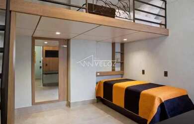 Imagem: A kitnet possui 1 Dormitório, 1 Banheiro, 25m² de Área e