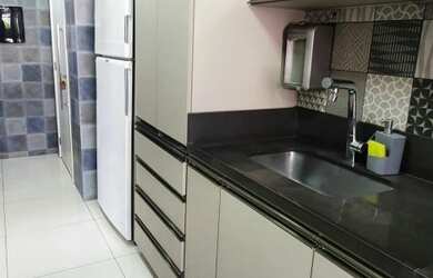 Imagem: O apartamento na cobertura possui 4 Dormitórios, 3 Banheiros