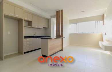 Imagem: O apartamento possui 1 Dormitório, 1 Banheiro, 1 Vaga na garagem