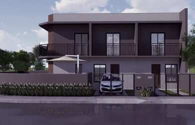 Imagem: A casa possui 2 Dormitórios, 2 Banheiros, 1 Vaga na garagem