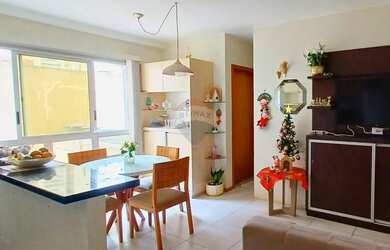 Imagem: O apartamento possui 1 Dormitório, 1 Banheiro, 1 Vaga na garagem