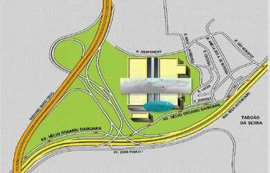 Imagem: O depósito possui 5.225m² de Área e está localizado em