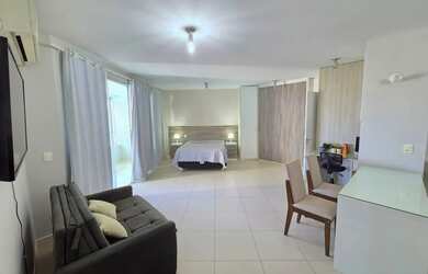 Imagem: O studio possui 1 Dormitório, 1 Banheiro, 1 Vaga na garagem