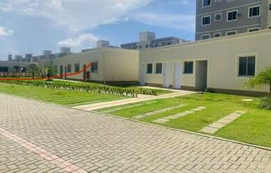 Imagem: O apartamento possui 2 Dormitórios, 1 Banheiro, 1 Vaga na garagem