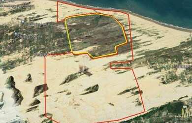 Imagem: O terreno possui 6.258.000m² de Área e está localizado em