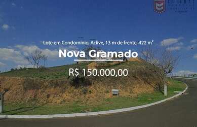 Imagem: O terreno possui 422m² de Área e está localizado em Grama