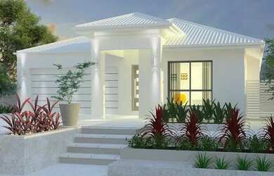 Imagem: A casa possui 3 Dormitórios, 2 Banheiros, 1 Vaga na garagem