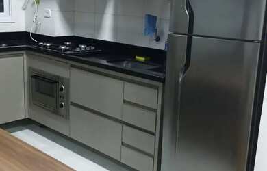 Imagem 1: BRA2218 - Apartamento Flat Mobiliado 32m² - 1 dormitório - Jardim Aquárius - São José dos