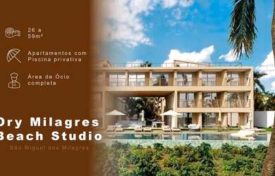 Imagem: O apartamento possui 1 Dormitório, 1 Banheiro, 26m² de Área