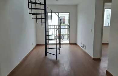 Imagem: O apartamento na cobertura possui 2 Dormitórios, 2 Banheiros