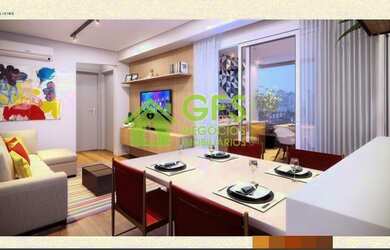 Imagem: O apartamento possui 2 Dormitórios, 2 Banheiros, 1 Vaga na