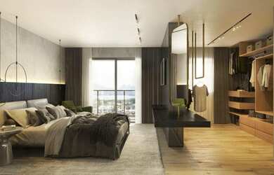 Imagem: O apartamento possui 1 Dormitório, 1 Banheiro, 35m² de Área