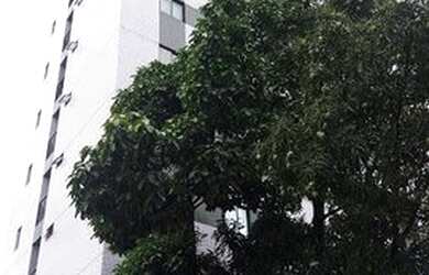 Imagem: O apartamento possui 1 Dormitório, 1 Banheiro, 1 Vaga na garagem