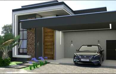 Imagem: A casa em condomínio possui 3 Dormitórios, 5 Banheiros, 4