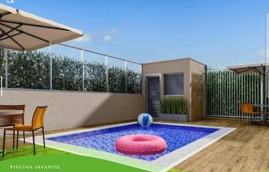 Imagem: O apartamento à venda possui 2 Dormitórios, 1 Banheiro e 33m²